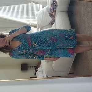 BCBG Teal Dress